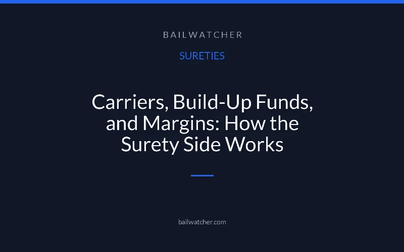 Carriers, Build-Up Funds, and Margins: How the Surety Side Works