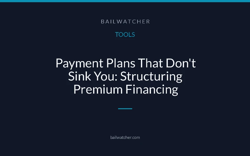 Payment Plans That Don't Sink You: Structuring Premium Financing