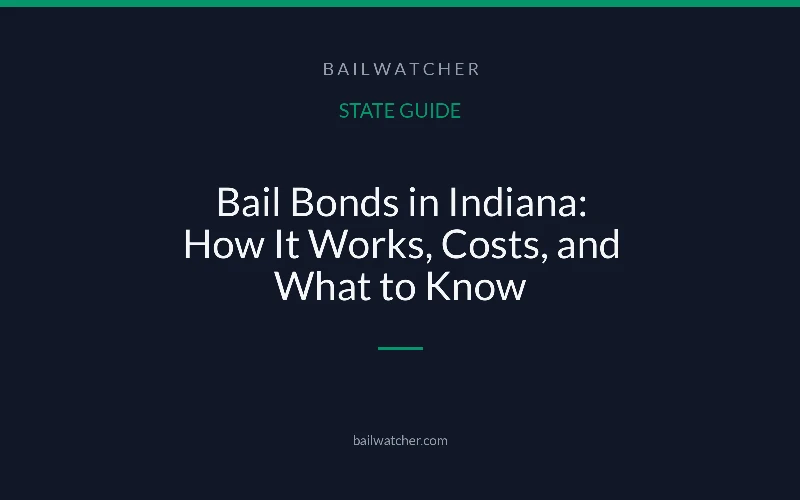 Bail Bonds in Indiana: How It Works, Costs, and What to Know